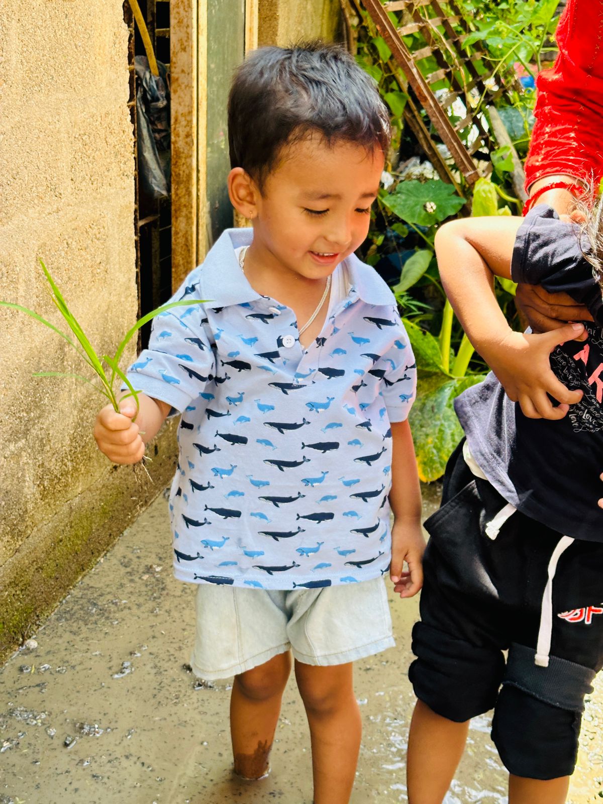 Children exploring through hands-on learning